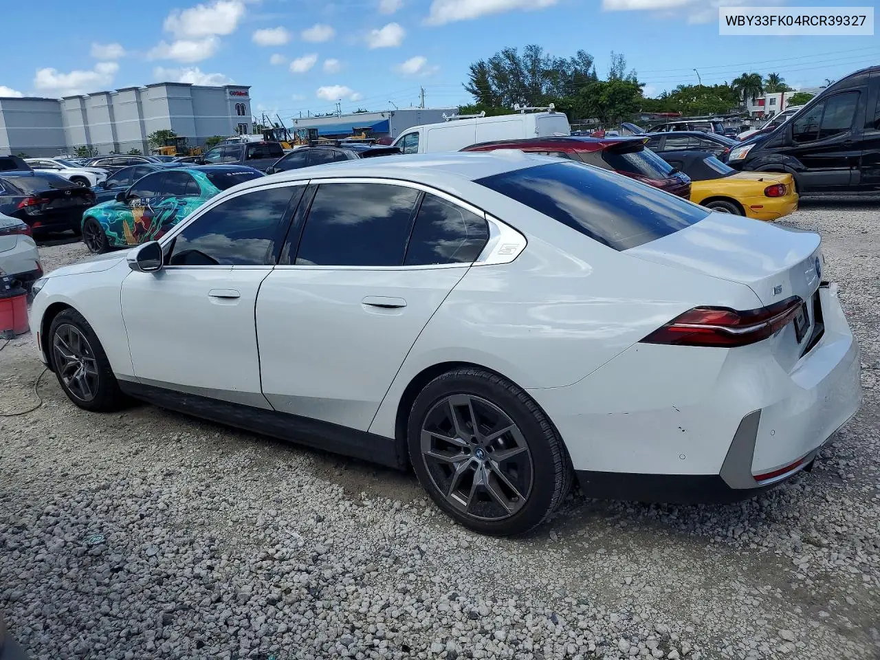 2024 BMW I5 Edrive 40 VIN: WBY33FK04RCR39327 Lot: 54185536