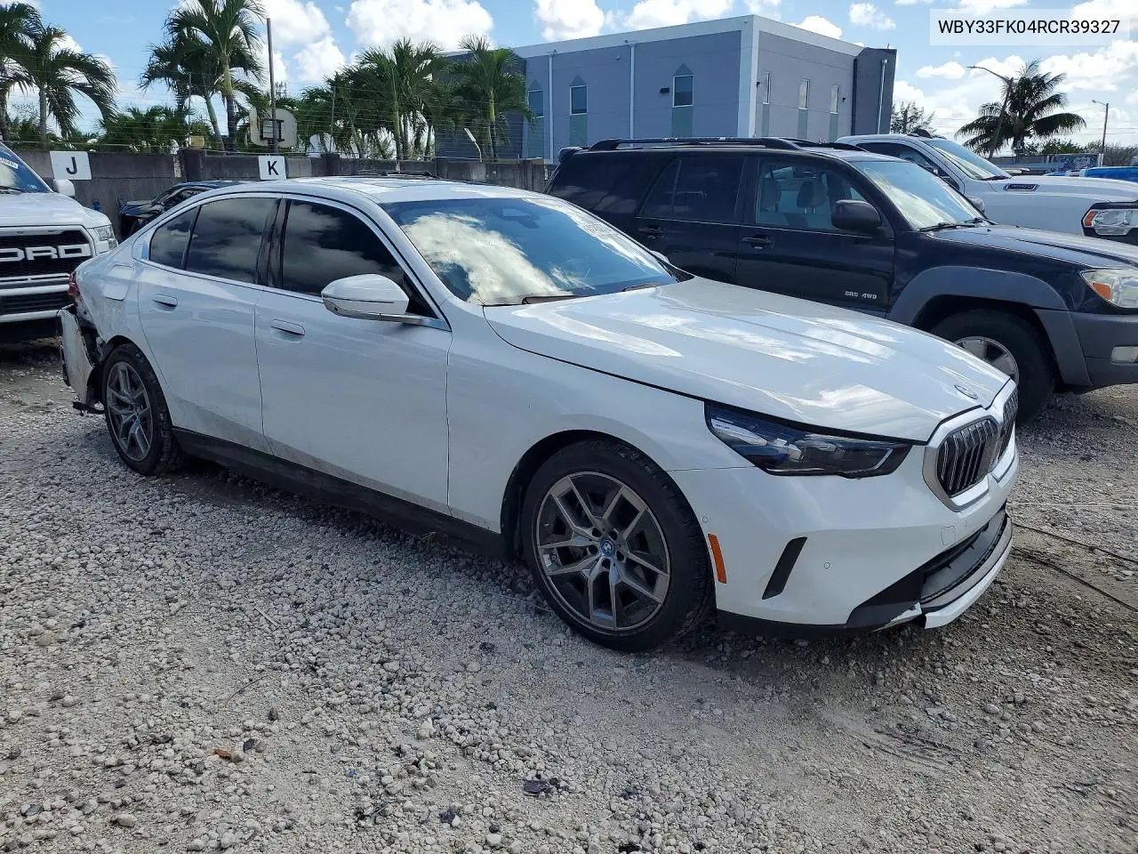 2024 BMW I5 Edrive 40 VIN: WBY33FK04RCR39327 Lot: 54185536