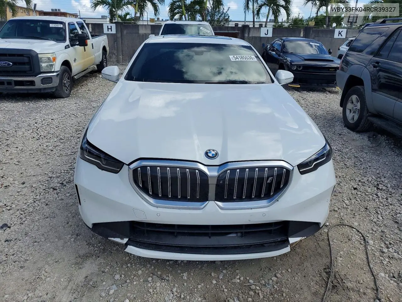 2024 BMW I5 Edrive 40 VIN: WBY33FK04RCR39327 Lot: 54185536