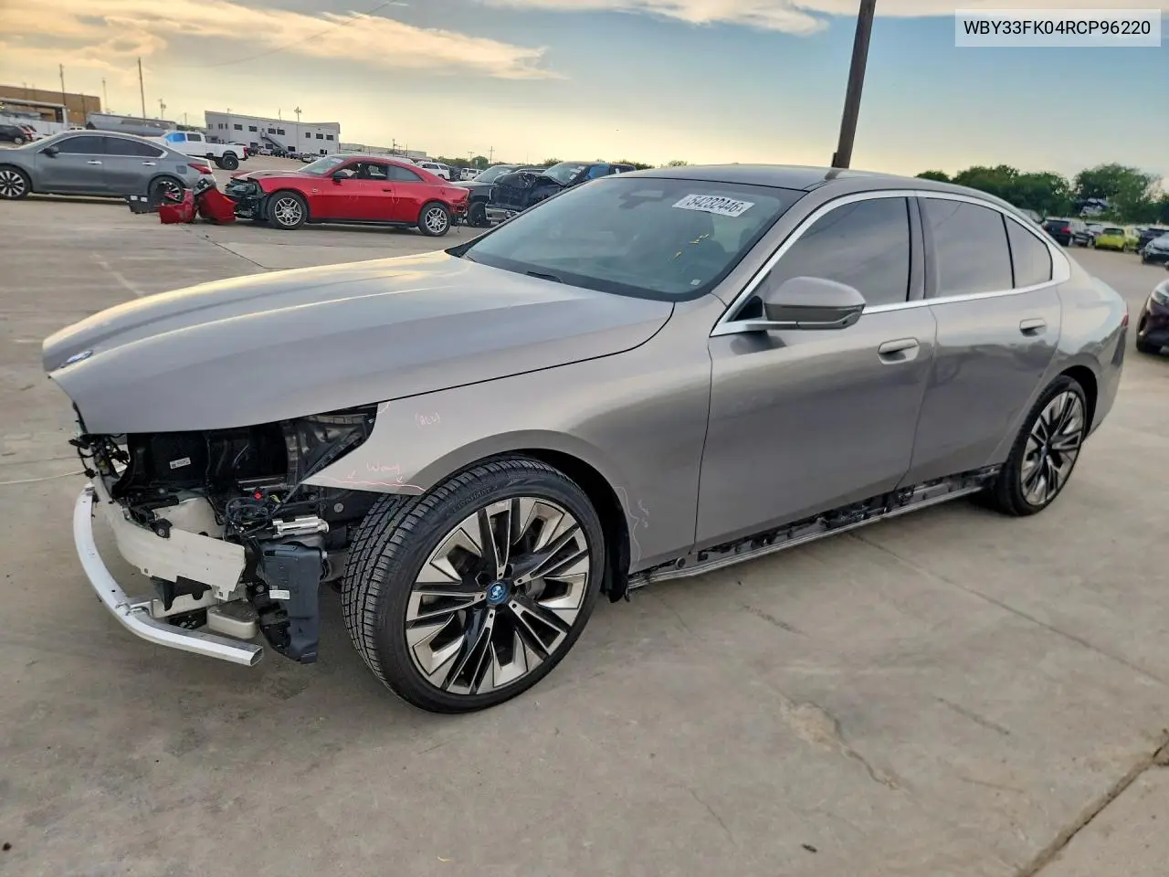 2024 BMW I5 Edrive 40 VIN: WBY33FK04RCP96220 Lot: 54232446