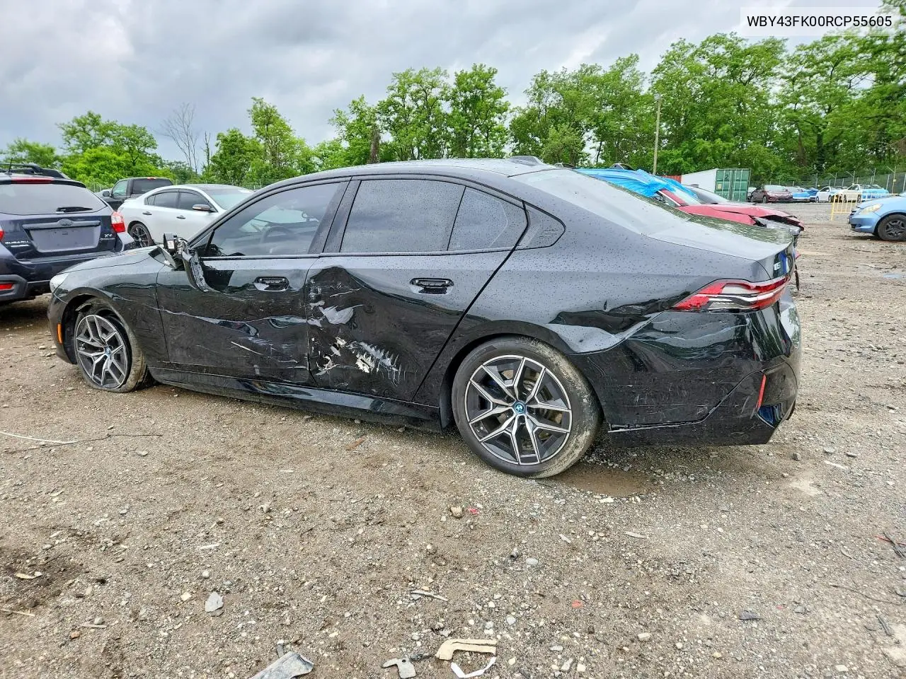 2024 BMW I5 M60 VIN: WBY43FK00RCP55605 Lot: 54435116
