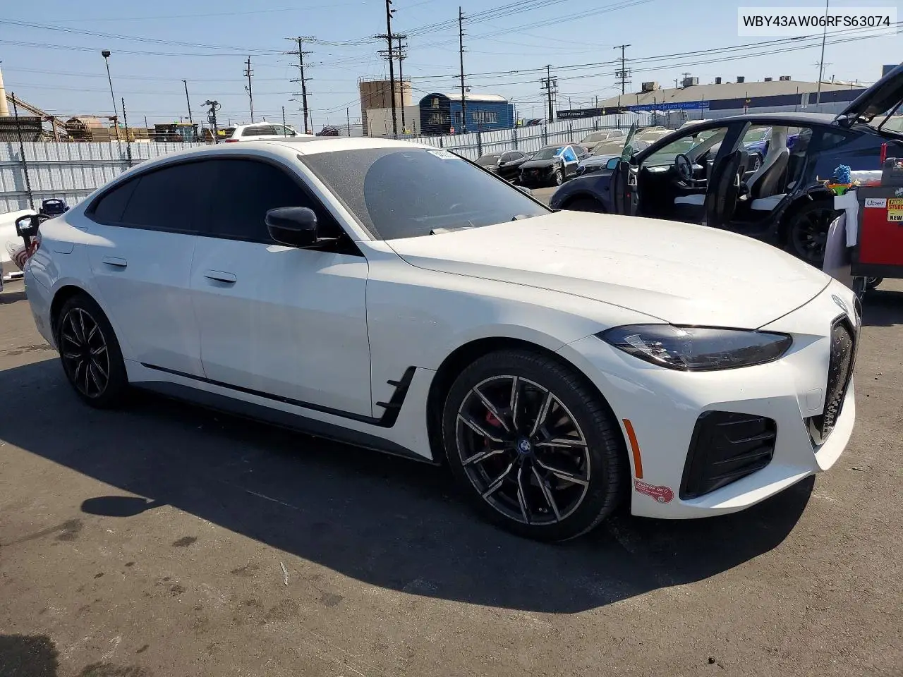 2024 BMW I4 Edrive 35 VIN: WBY43AW06RFS63074 Lot: 54532316