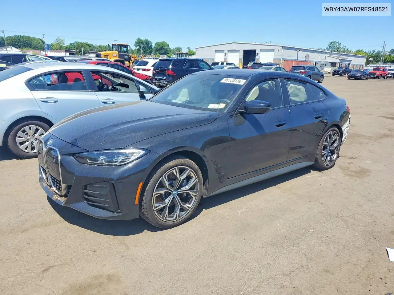 2024 BMW I4 Edrive 35 VIN: WBY43AW07RFS48521 Lot: 55530186