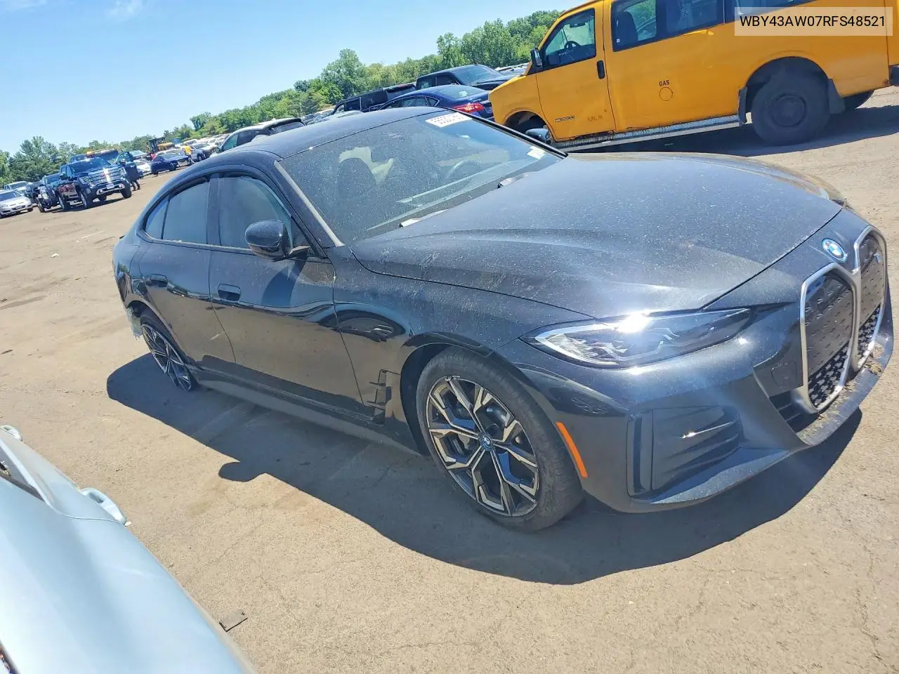 2024 BMW I4 Edrive 35 VIN: WBY43AW07RFS48521 Lot: 55530186