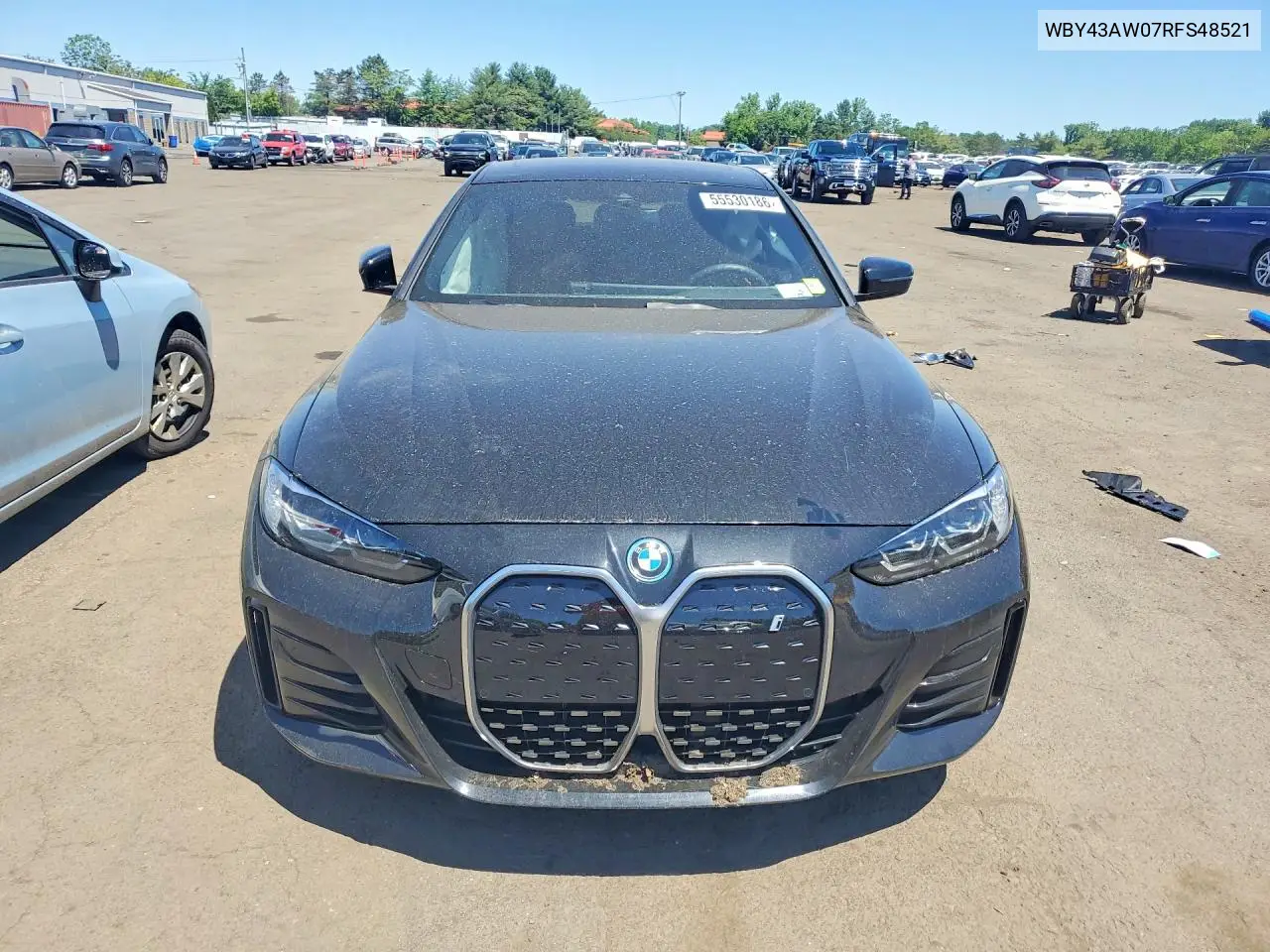 2024 BMW I4 Edrive 35 VIN: WBY43AW07RFS48521 Lot: 55530186