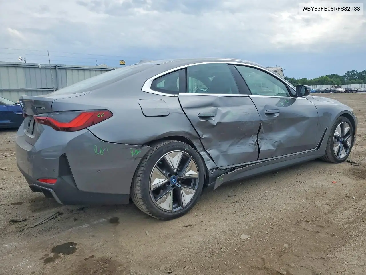 2024 BMW I4 xDrive 40 VIN: WBY83FB08RFS82133 Lot: 56110616