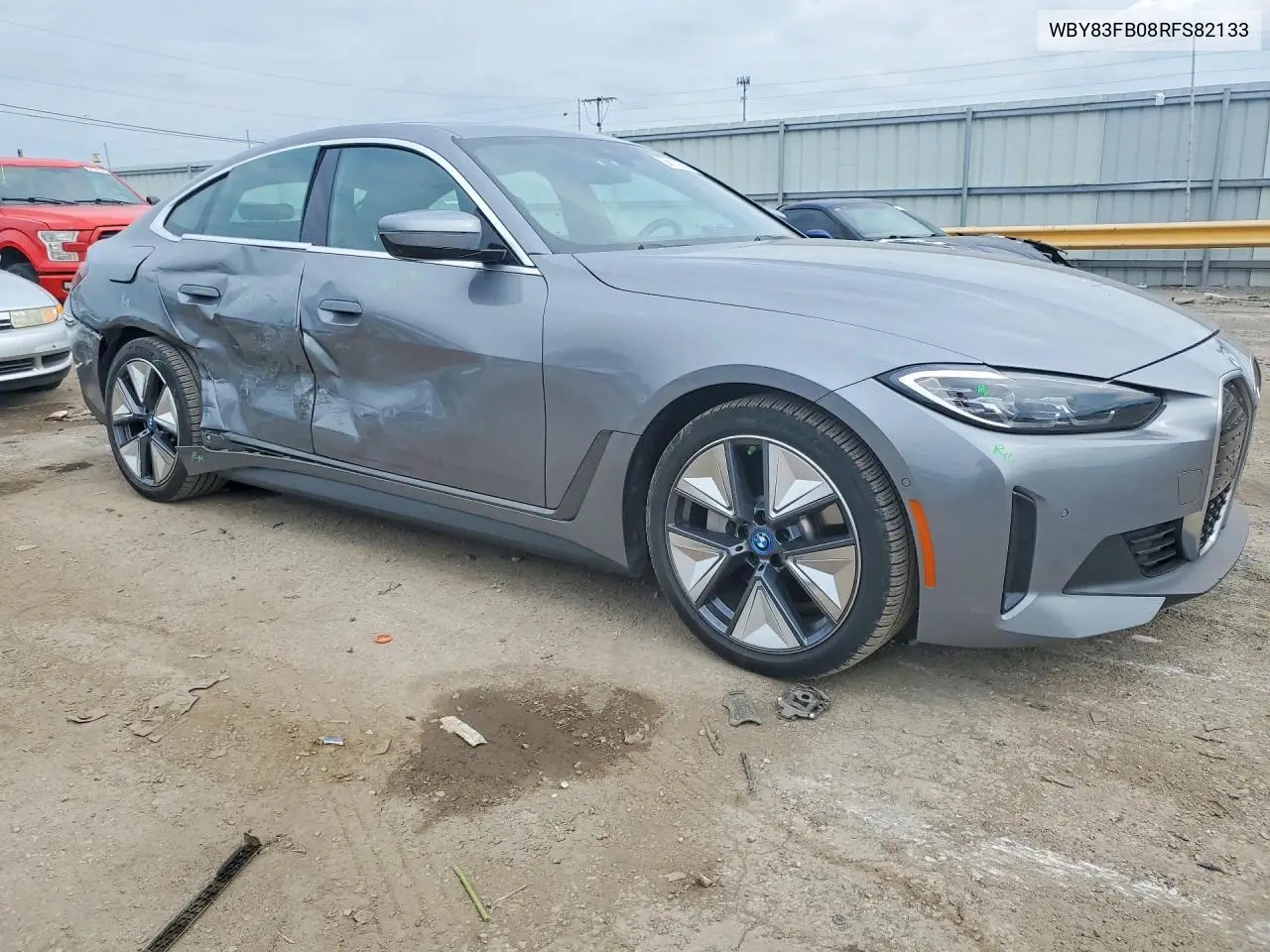 2024 BMW I4 xDrive 40 VIN: WBY83FB08RFS82133 Lot: 56110616