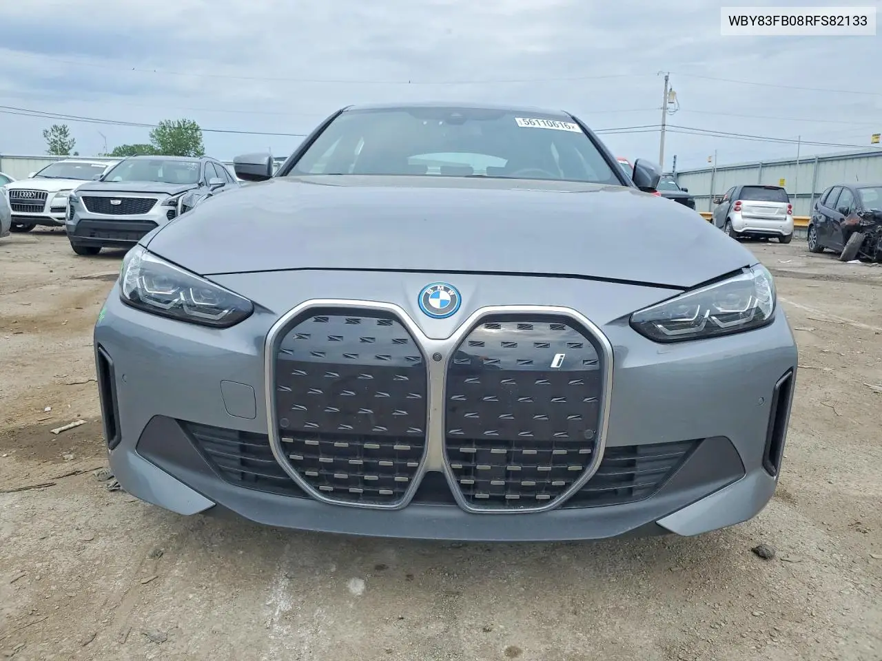 2024 BMW I4 xDrive 40 VIN: WBY83FB08RFS82133 Lot: 56110616