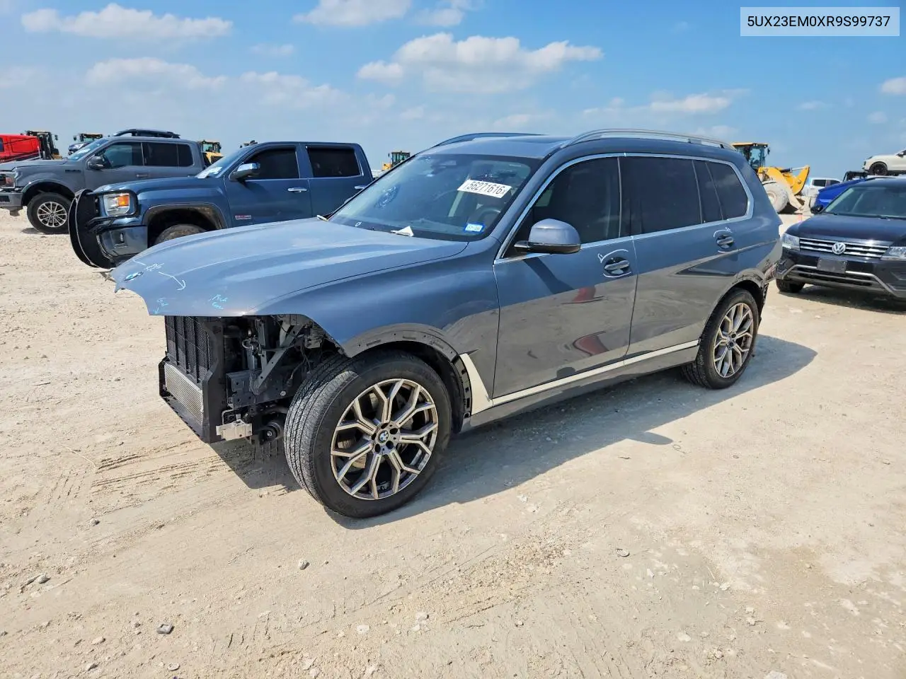 2024 BMW X7 xDrive40I VIN: 5UX23EM0XR9S99737 Lot: 56271616