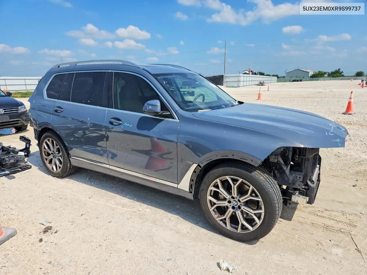 2024 BMW X7 xDrive40I VIN: 5UX23EM0XR9S99737 Lot: 56271616