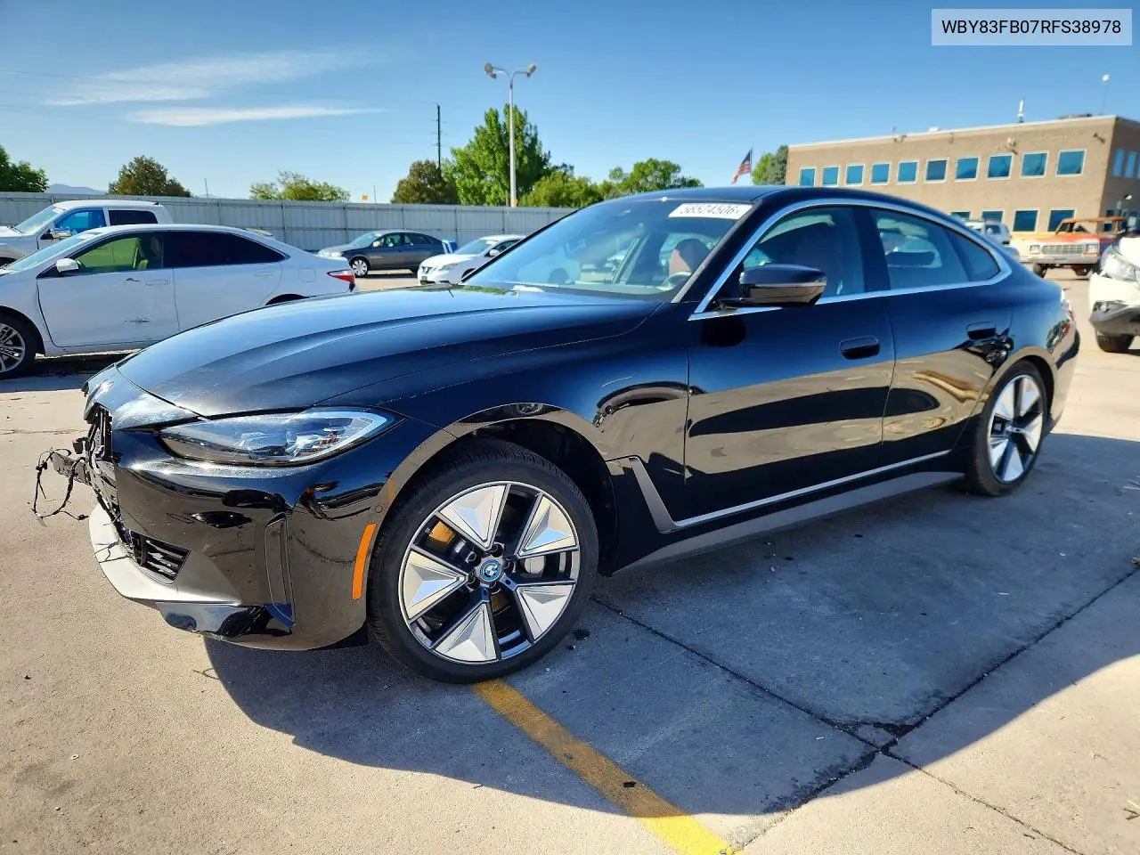 2024 BMW I4 xDrive 40 VIN: WBY83FB07RFS38978 Lot: 56524506