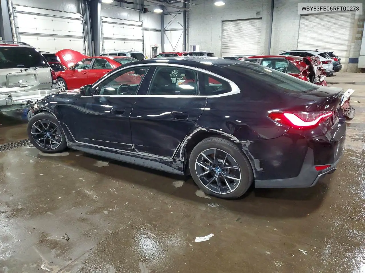 2024 BMW I4 xDrive 40 VIN: WBY83FB06RFT00273 Lot: 56642996