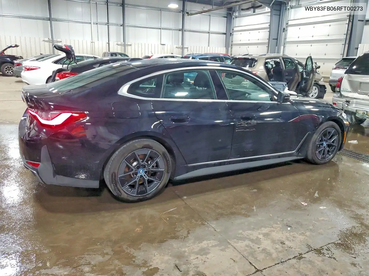 2024 BMW I4 xDrive 40 VIN: WBY83FB06RFT00273 Lot: 56642996