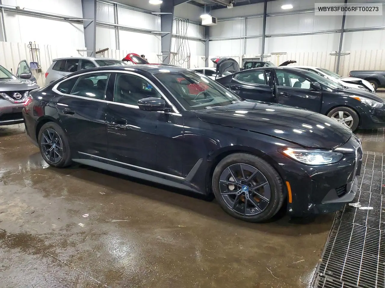 2024 BMW I4 xDrive 40 VIN: WBY83FB06RFT00273 Lot: 56642996