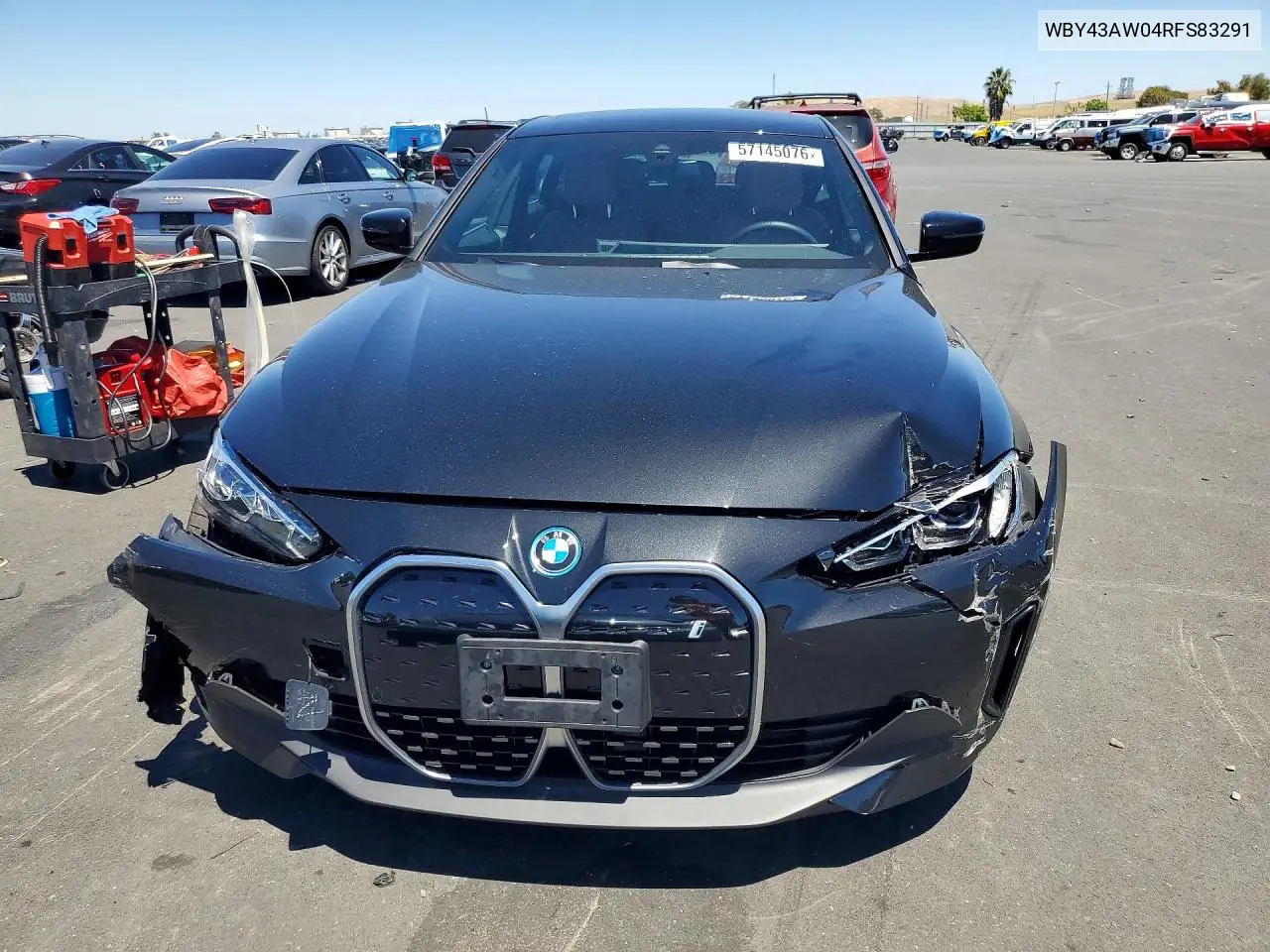 2024 BMW I4 Edrive 35 VIN: WBY43AW04RFS83291 Lot: 57145076