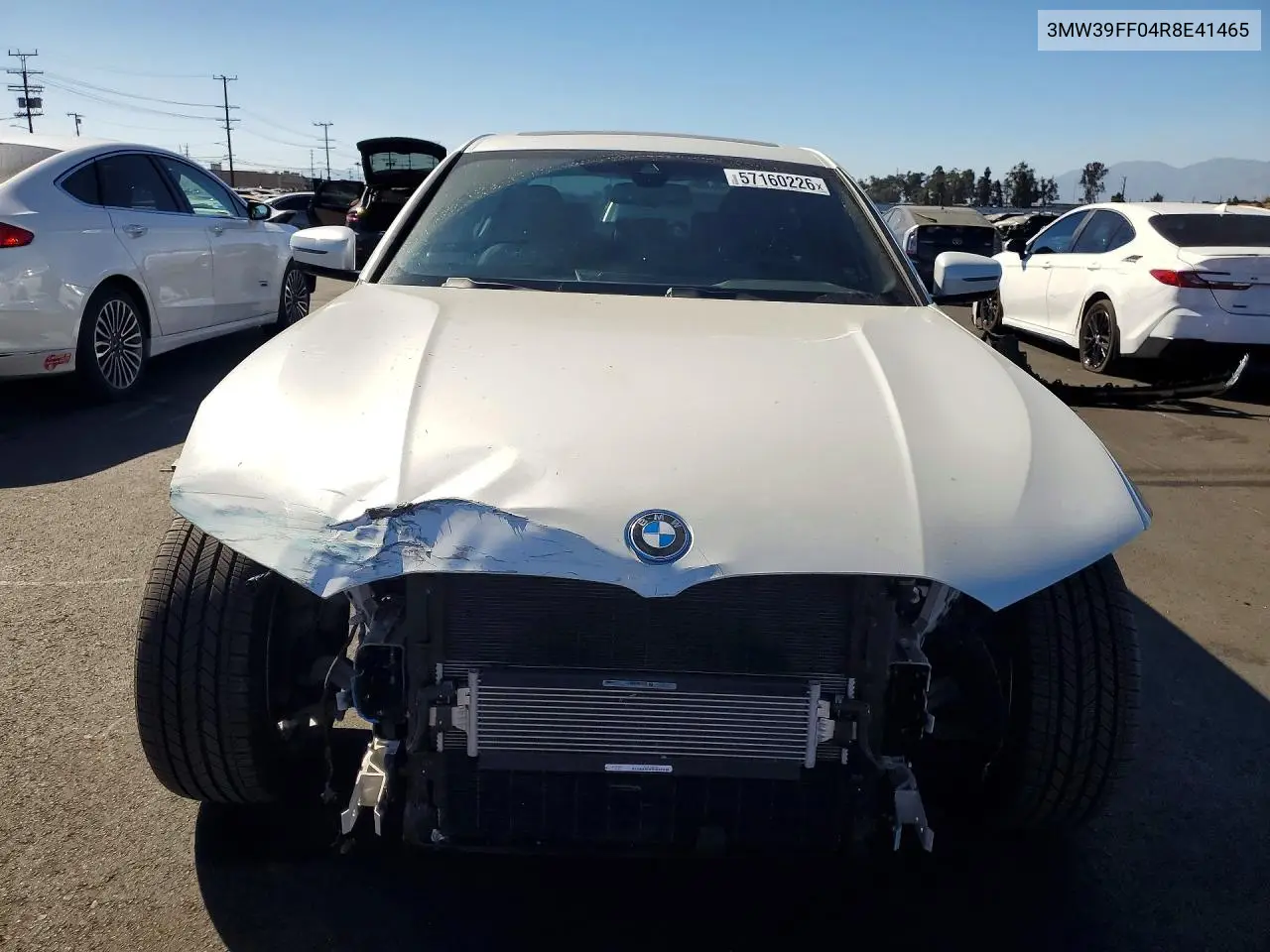 2024 BMW 330E VIN: 3MW39FF04R8E41465 Lot: 57160226