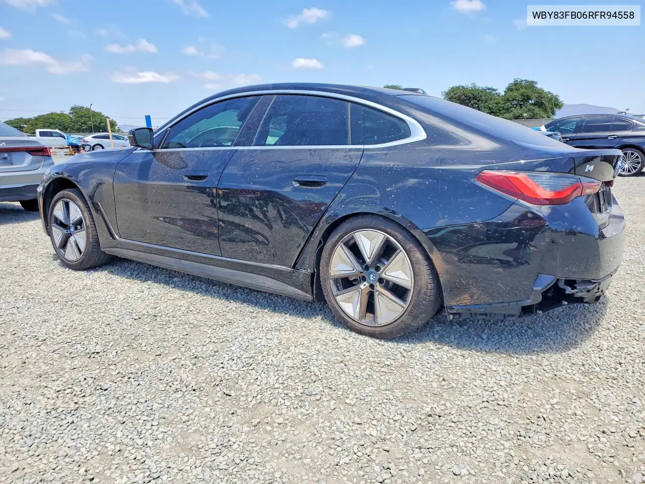 2024 BMW I4 xDrive 40 VIN: WBY83FB06RFR94558 Lot: 57852306