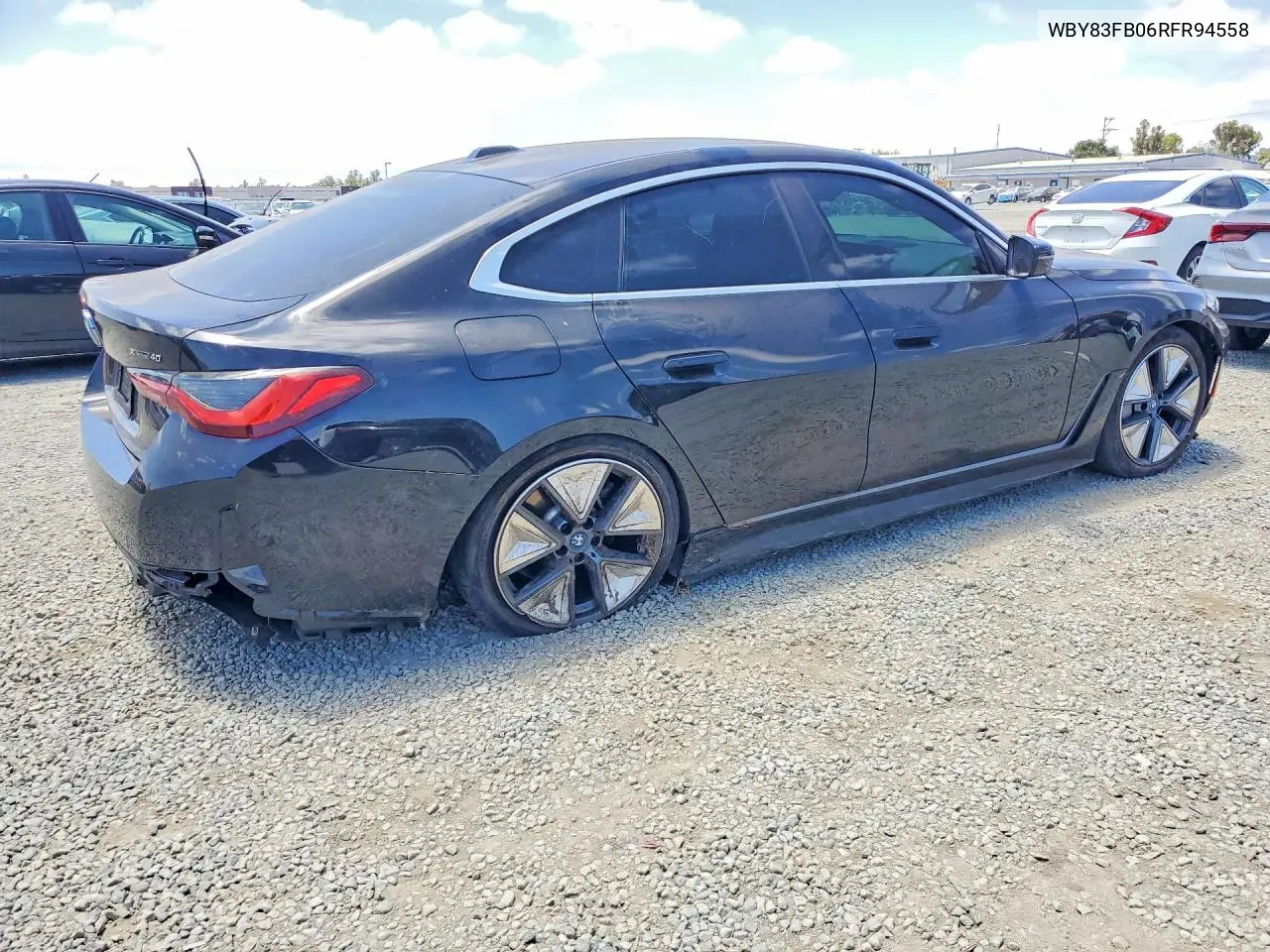 2024 BMW I4 xDrive 40 VIN: WBY83FB06RFR94558 Lot: 57852306