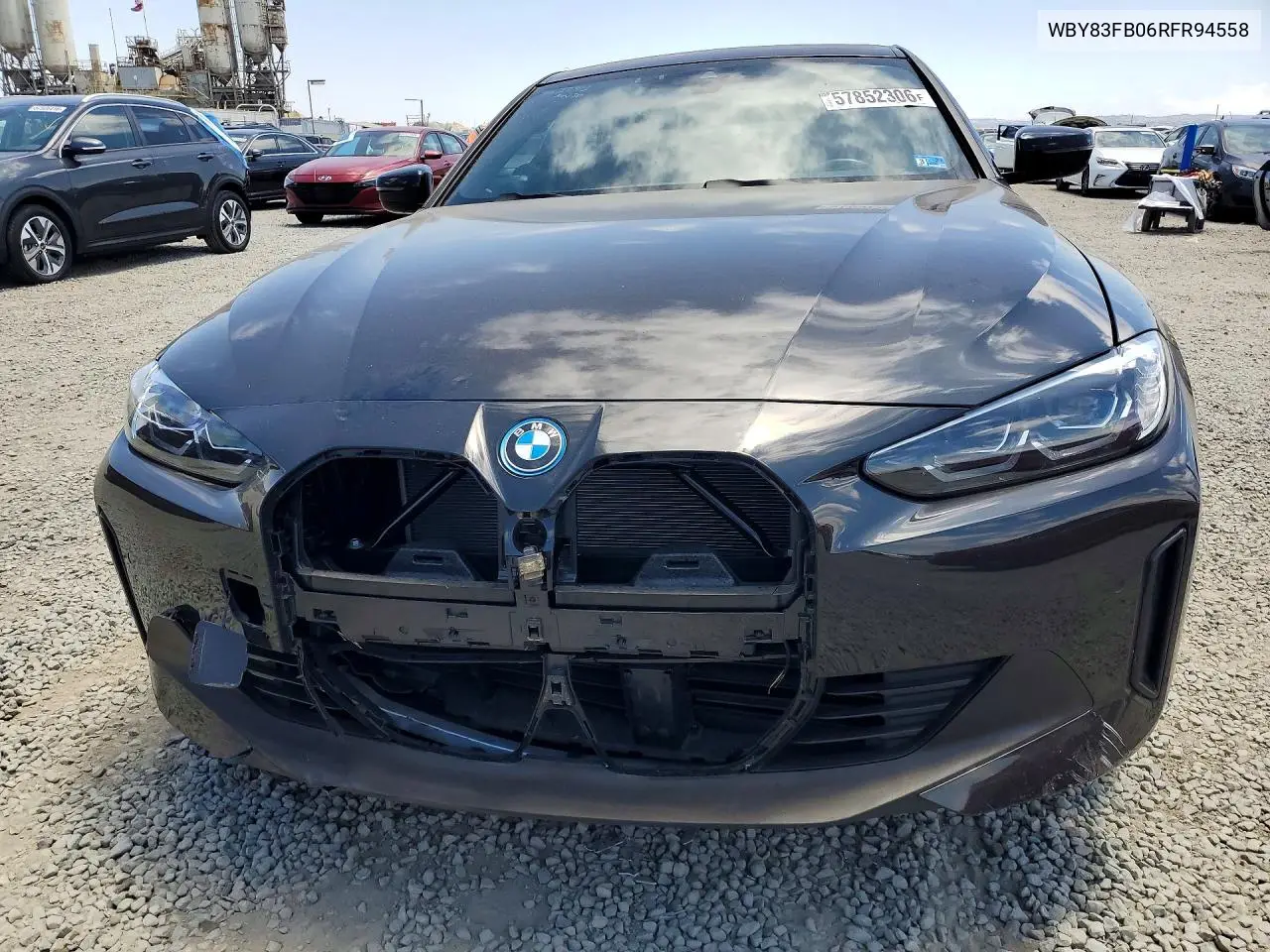 2024 BMW I4 xDrive 40 VIN: WBY83FB06RFR94558 Lot: 57852306