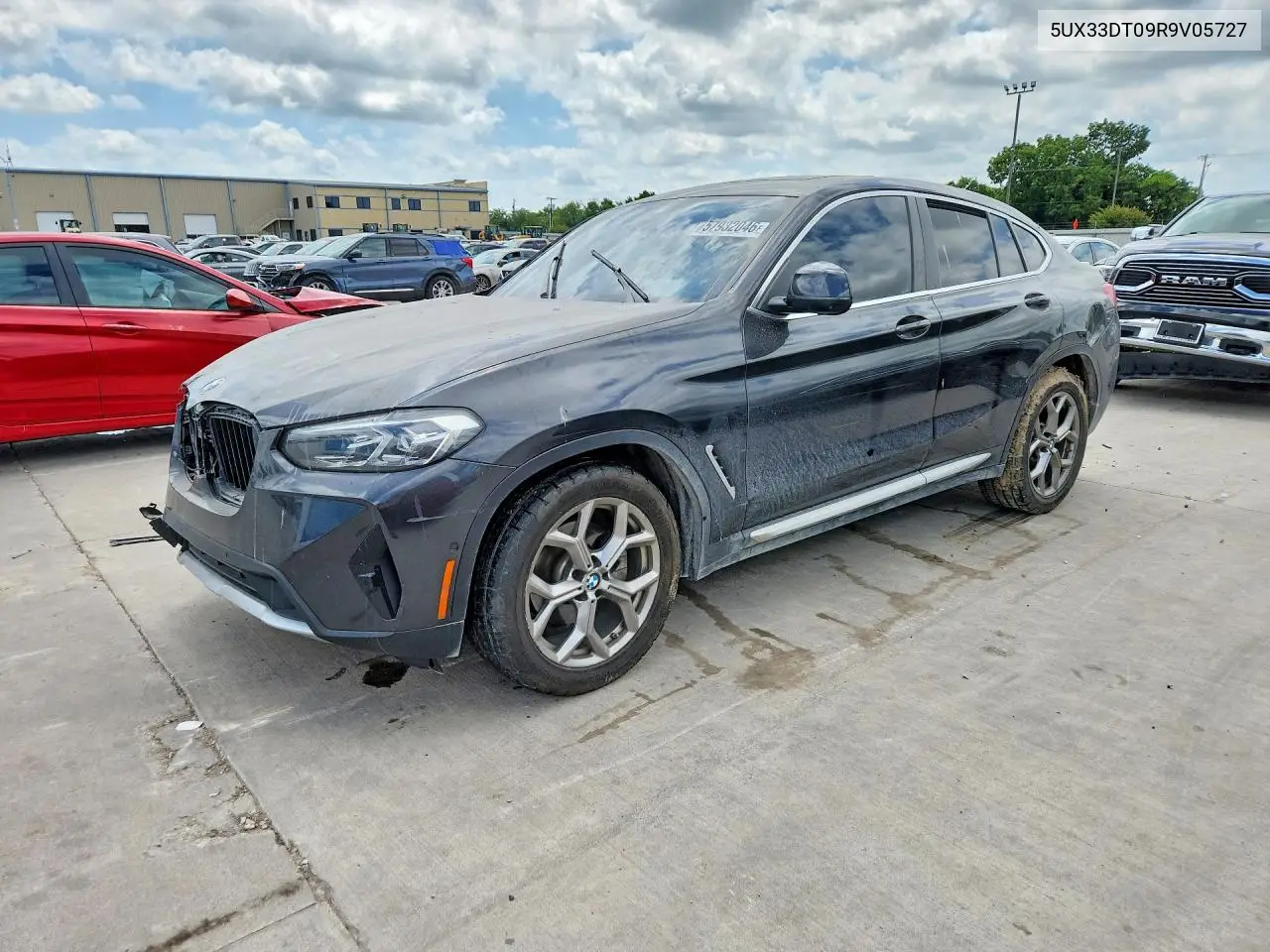 2024 BMW X4 xDrive30I VIN: 5UX33DT09R9V05727 Lot: 57932046