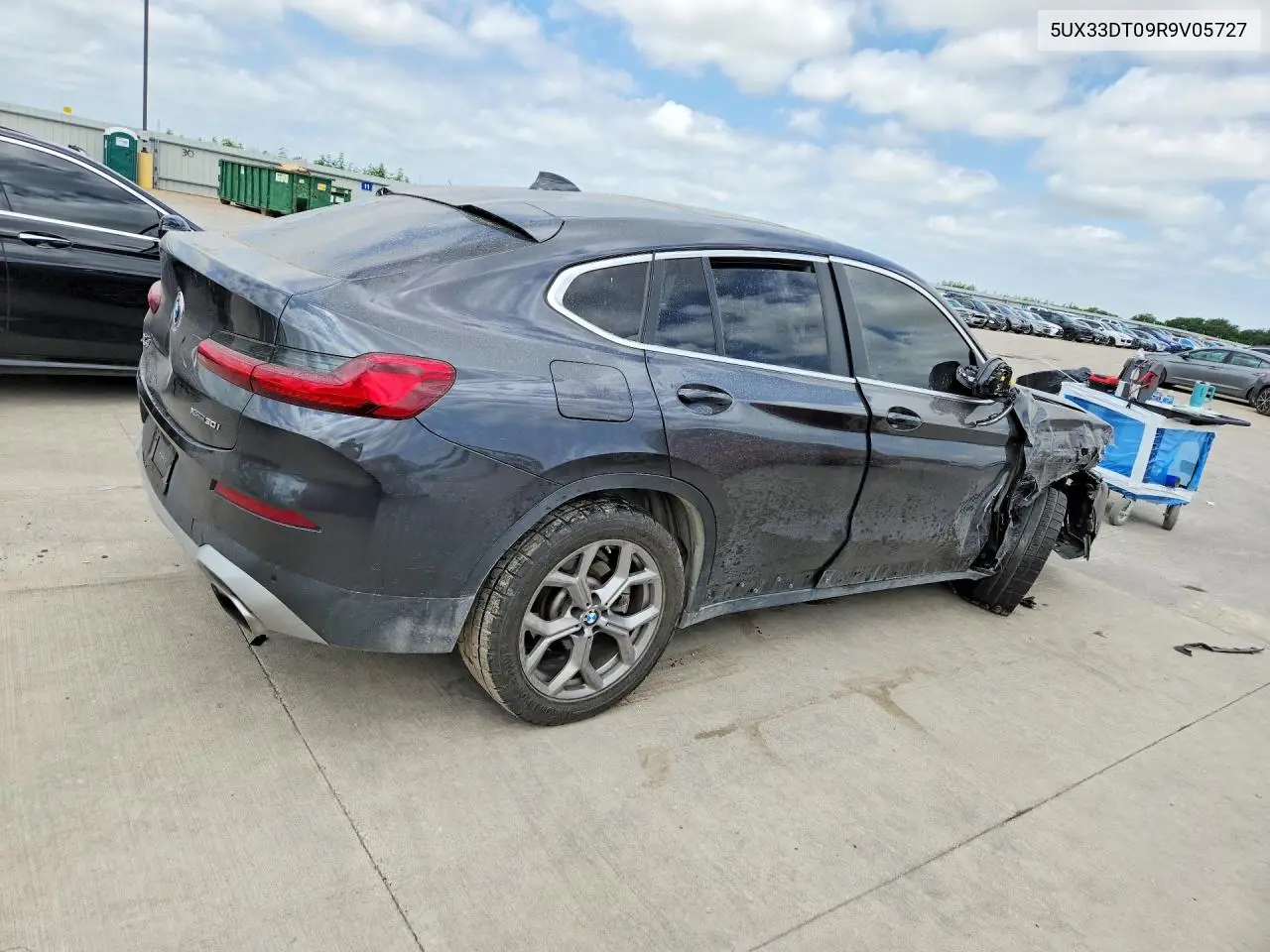 2024 BMW X4 xDrive30I VIN: 5UX33DT09R9V05727 Lot: 57932046