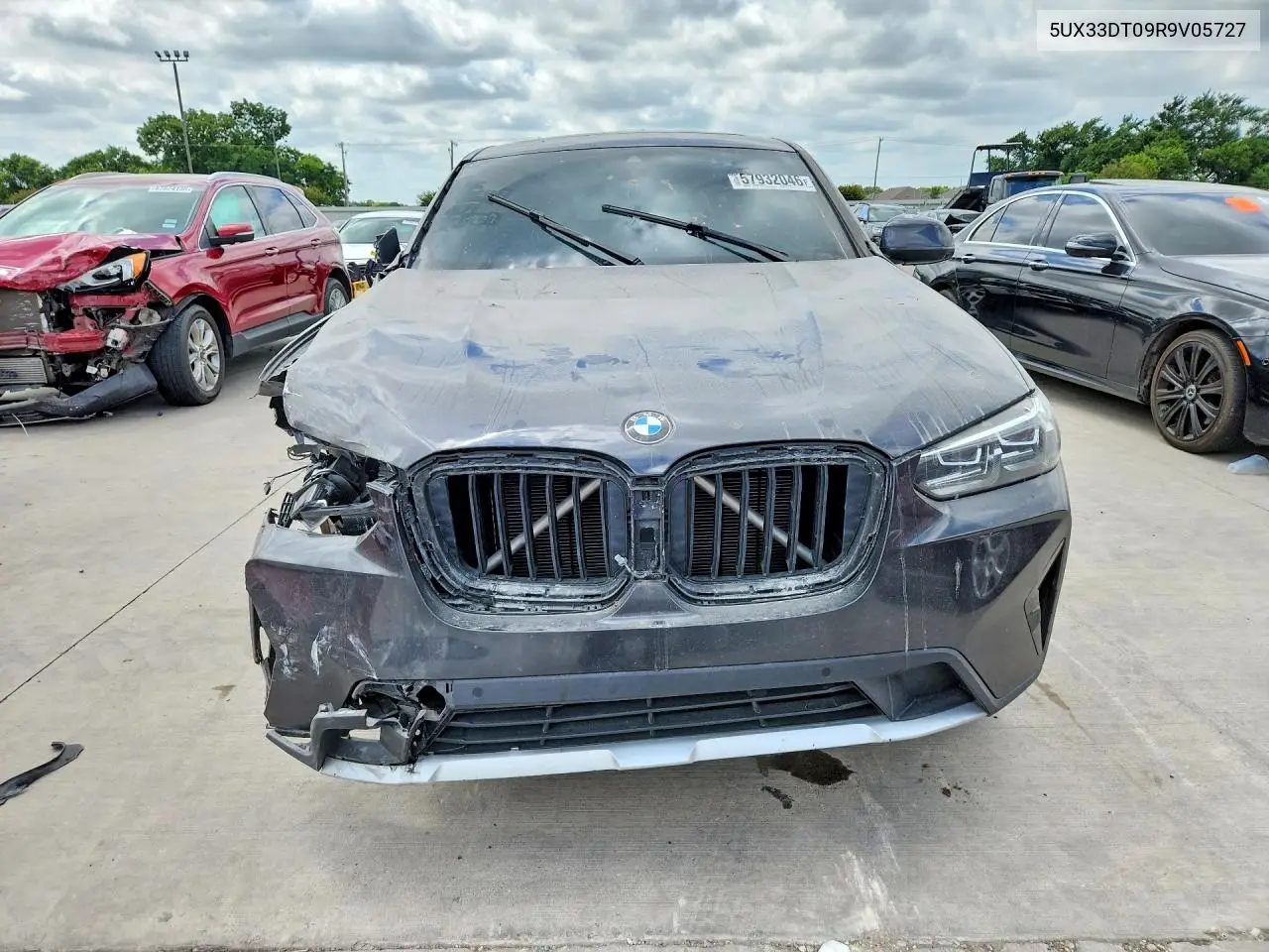 2024 BMW X4 xDrive30I VIN: 5UX33DT09R9V05727 Lot: 57932046