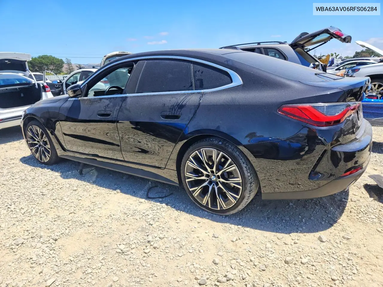 2024 BMW 430I Gran Coupe VIN: WBA63AV06RFS06284 Lot: 58144736
