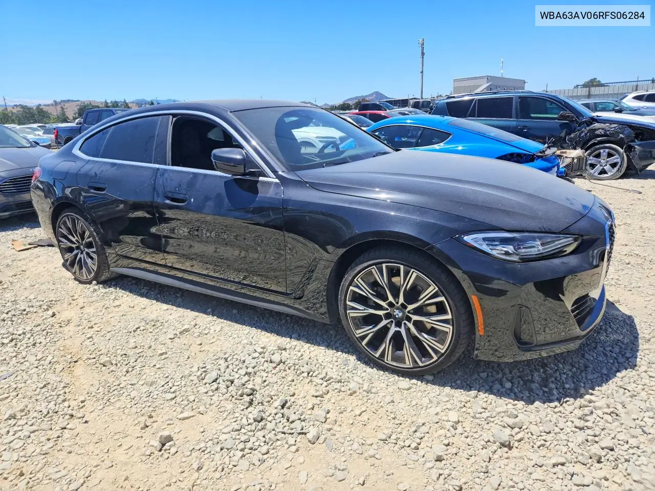 2024 BMW 430I Gran Coupe VIN: WBA63AV06RFS06284 Lot: 58144736