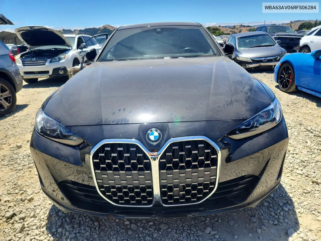 2024 BMW 430I Gran Coupe VIN: WBA63AV06RFS06284 Lot: 58144736