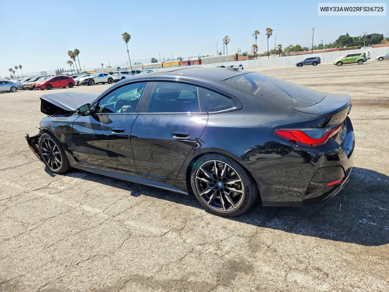 2024 BMW I4 M50 VIN: WBY33AW02RFS36725 Lot: 58899566