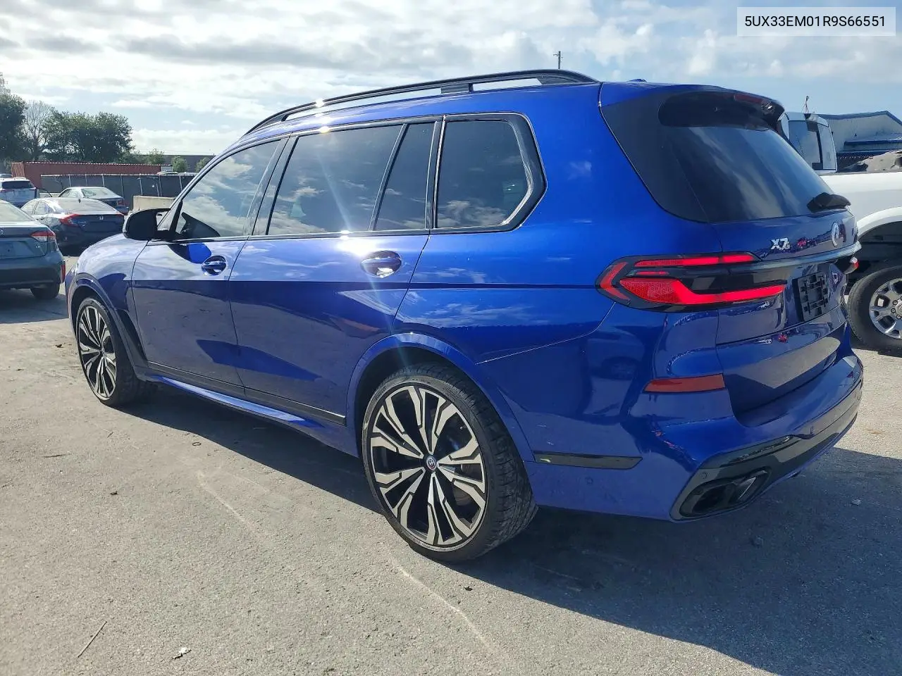2024 BMW X7 M60I VIN: 5UX33EM01R9S66551 Lot: 58919986