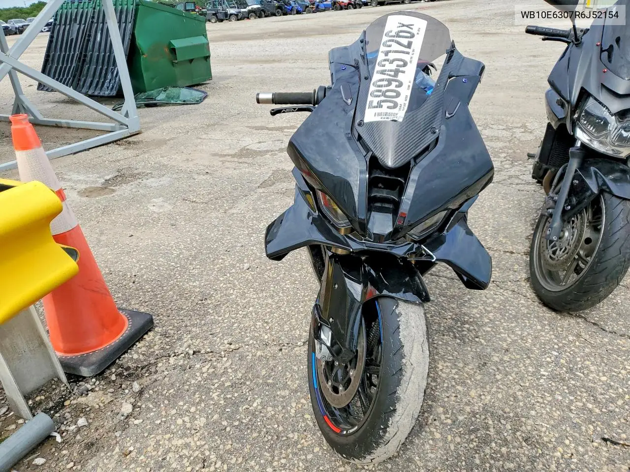 2024 BMW S 1000 Rr VIN: WB10E6307R6J52154 Lot: 58943126