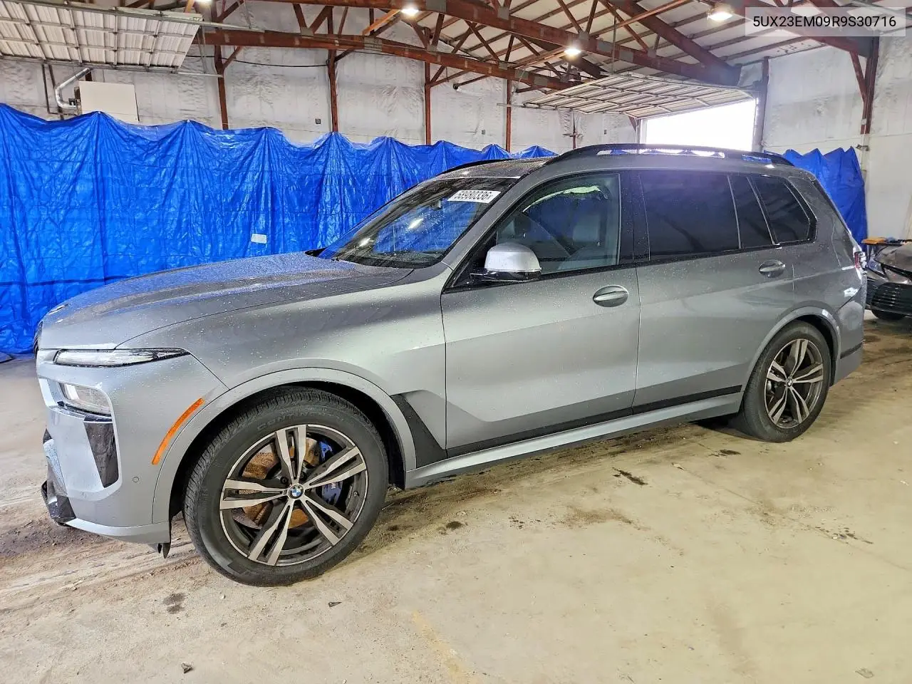 2024 BMW X7 xDrive40I VIN: 5UX23EM09R9S30716 Lot: 58980336