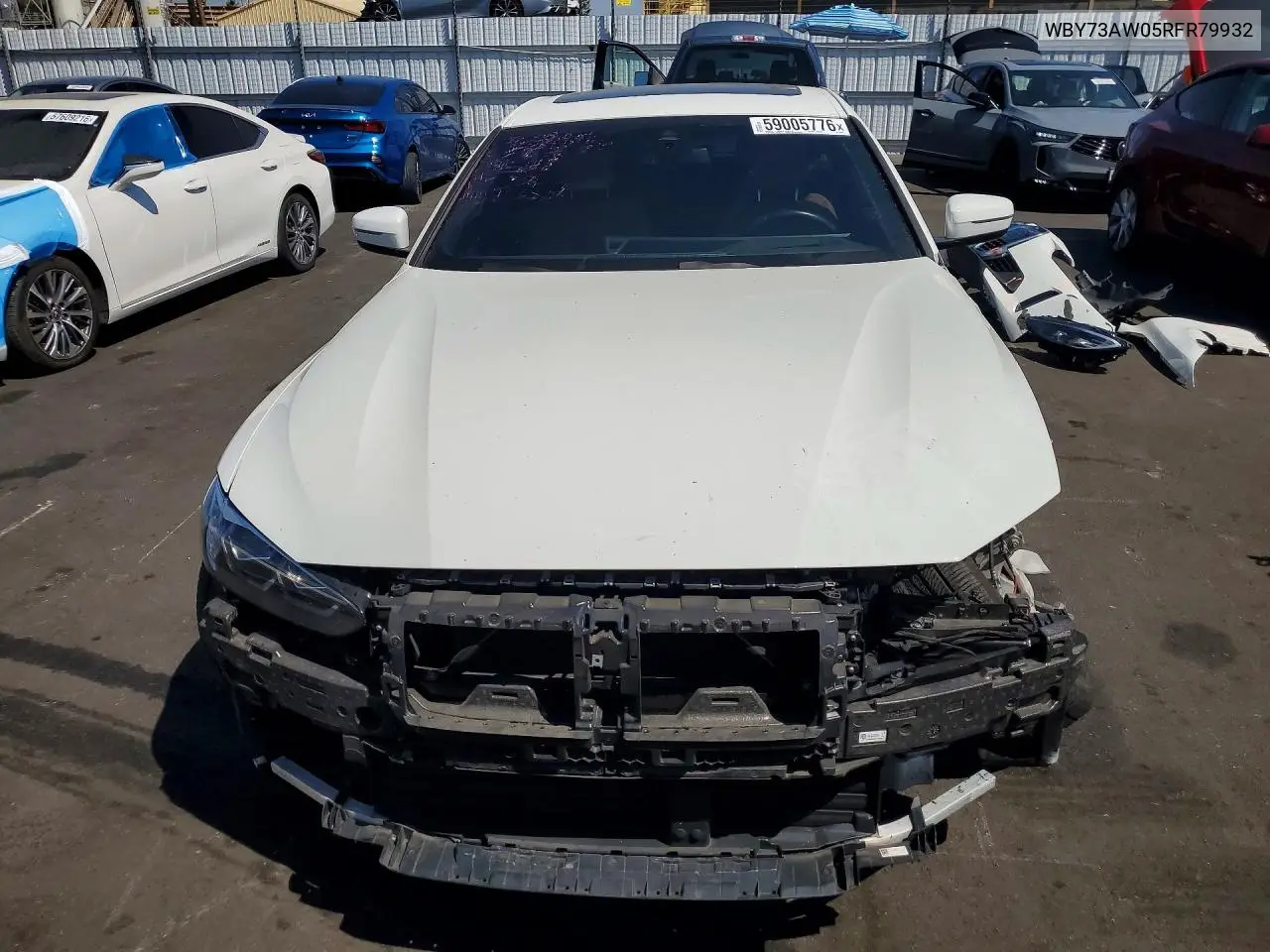 2024 BMW I4 Edrive 40 VIN: WBY73AW05RFR79932 Lot: 59005776