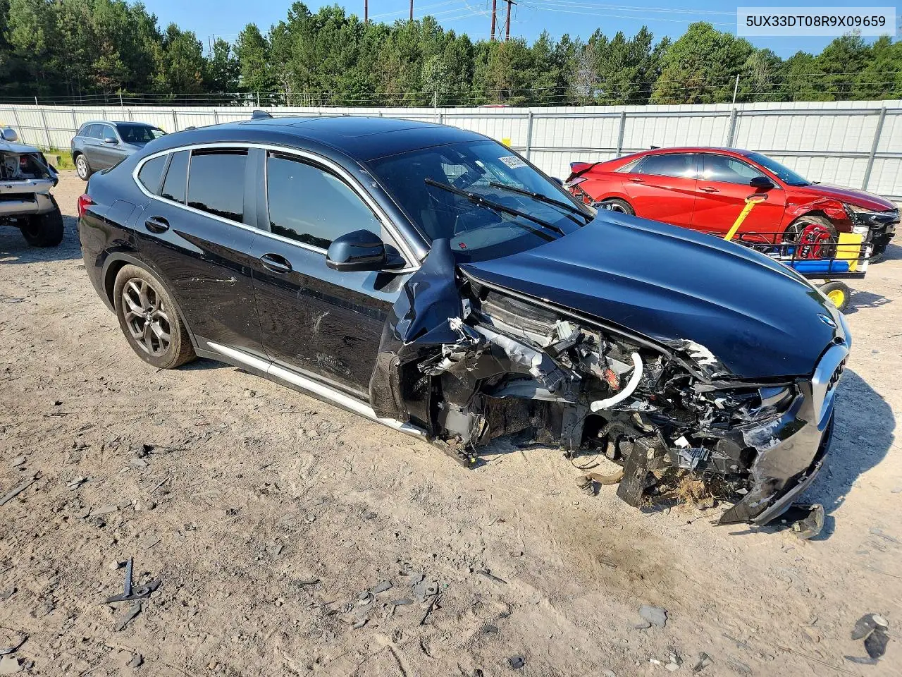 2024 BMW X4 xDrive30I VIN: 5UX33DT08R9X09659 Lot: 59219376