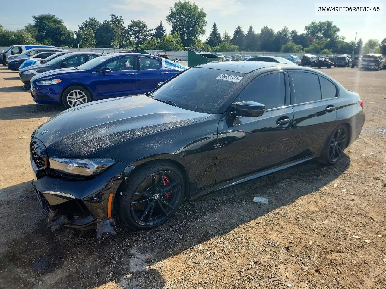 2024 BMW M340Xi VIN: 3MW49FF06R8E80465 Lot: 59687616