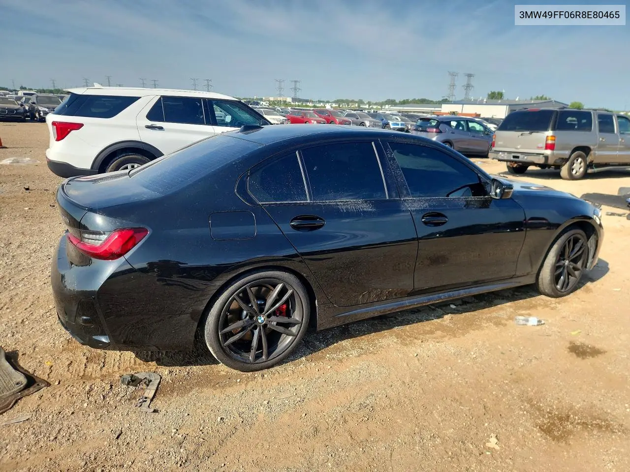 2024 BMW M340Xi VIN: 3MW49FF06R8E80465 Lot: 59687616