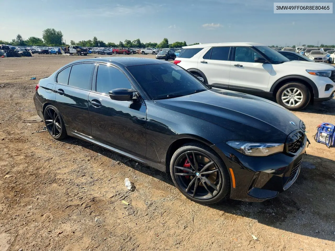 2024 BMW M340Xi VIN: 3MW49FF06R8E80465 Lot: 59687616