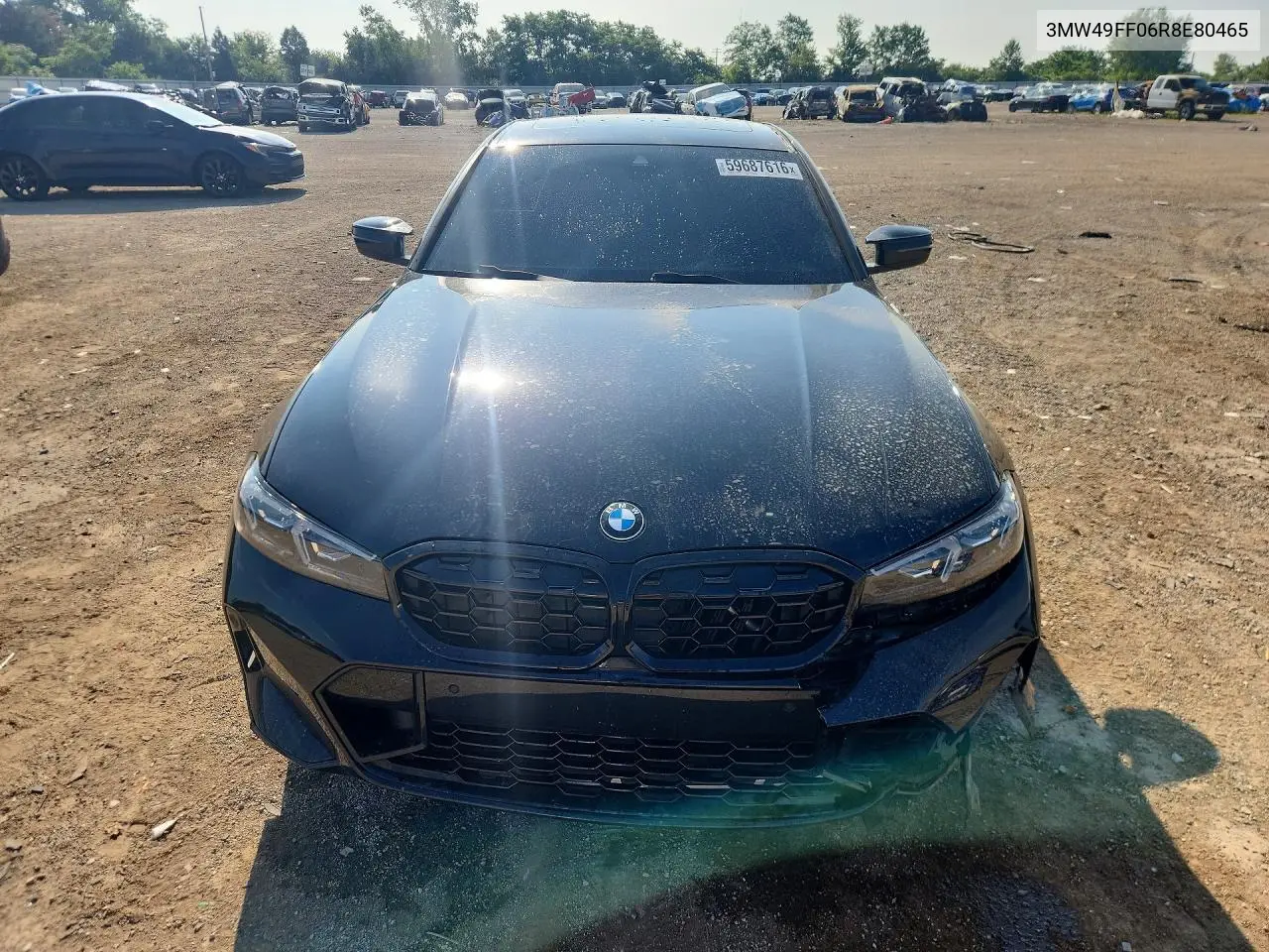 2024 BMW M340Xi VIN: 3MW49FF06R8E80465 Lot: 59687616