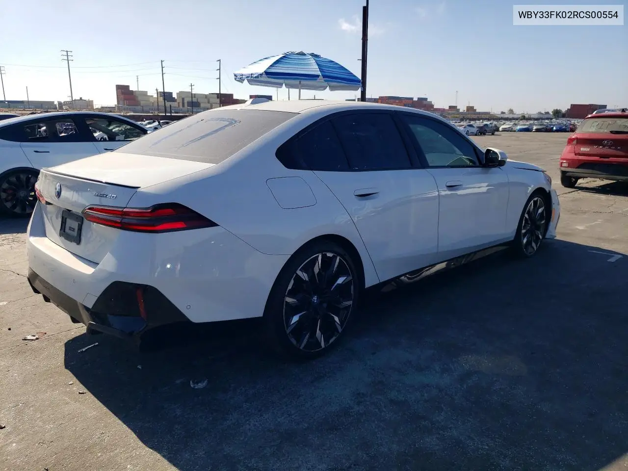 2024 BMW I5 Edrive 40 VIN: WBY33FK02RCS00554 Lot: 59846096