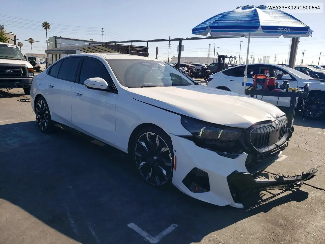 2024 BMW I5 Edrive 40 VIN: WBY33FK02RCS00554 Lot: 59846096