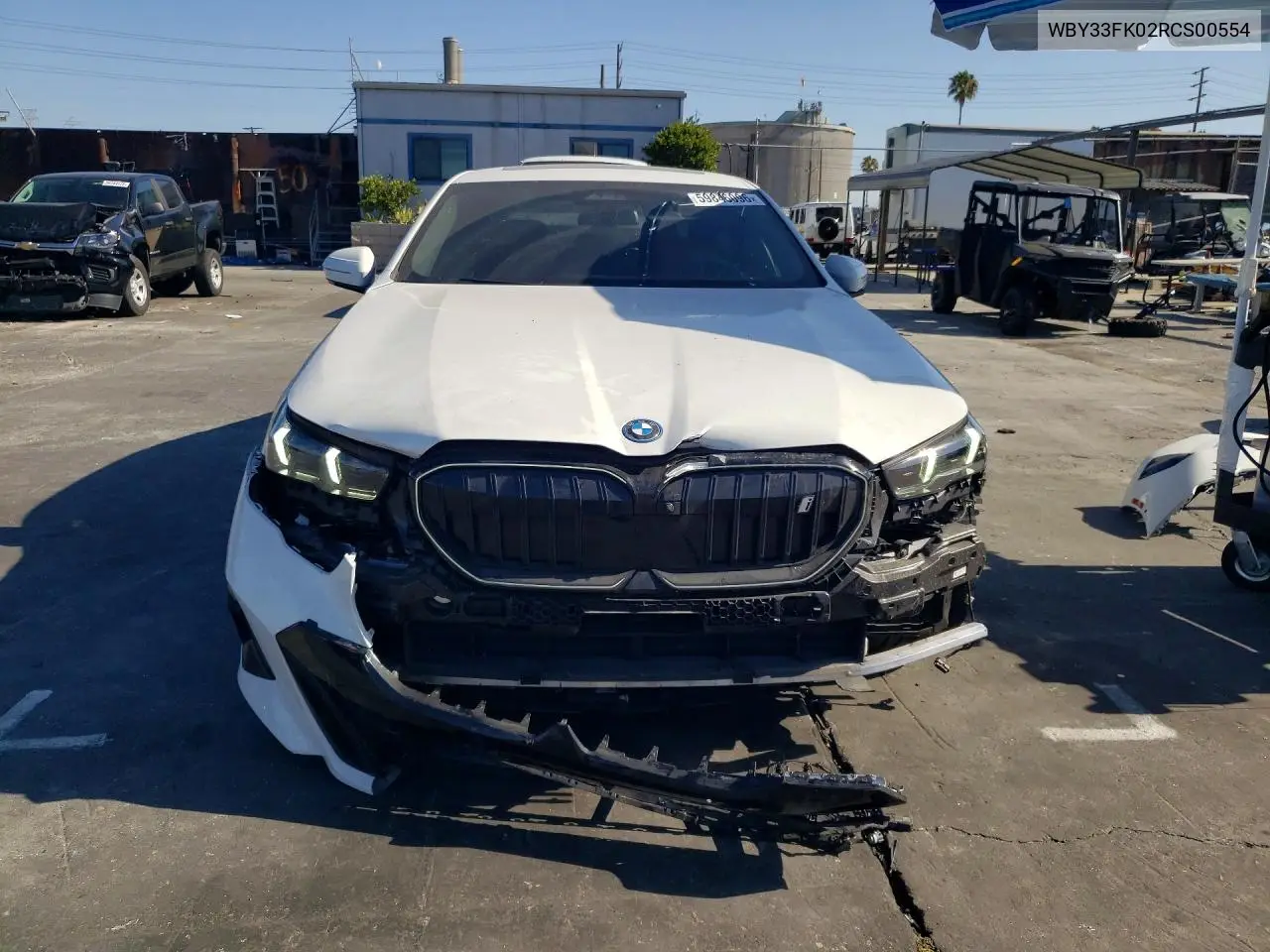 2024 BMW I5 Edrive 40 VIN: WBY33FK02RCS00554 Lot: 59846096
