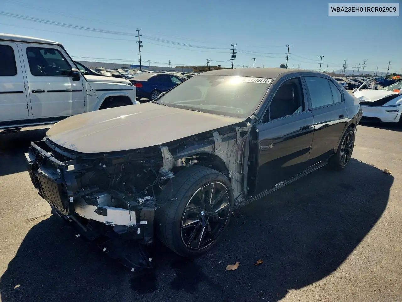 2024 BMW 740 I VIN: WBA23EH01RCR02909 Lot: 61570716