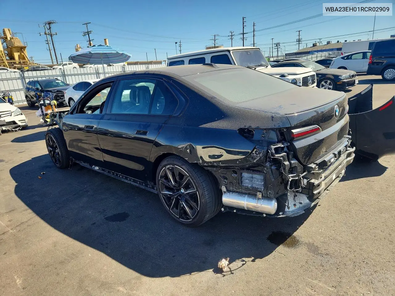 2024 BMW 740 I VIN: WBA23EH01RCR02909 Lot: 61570716