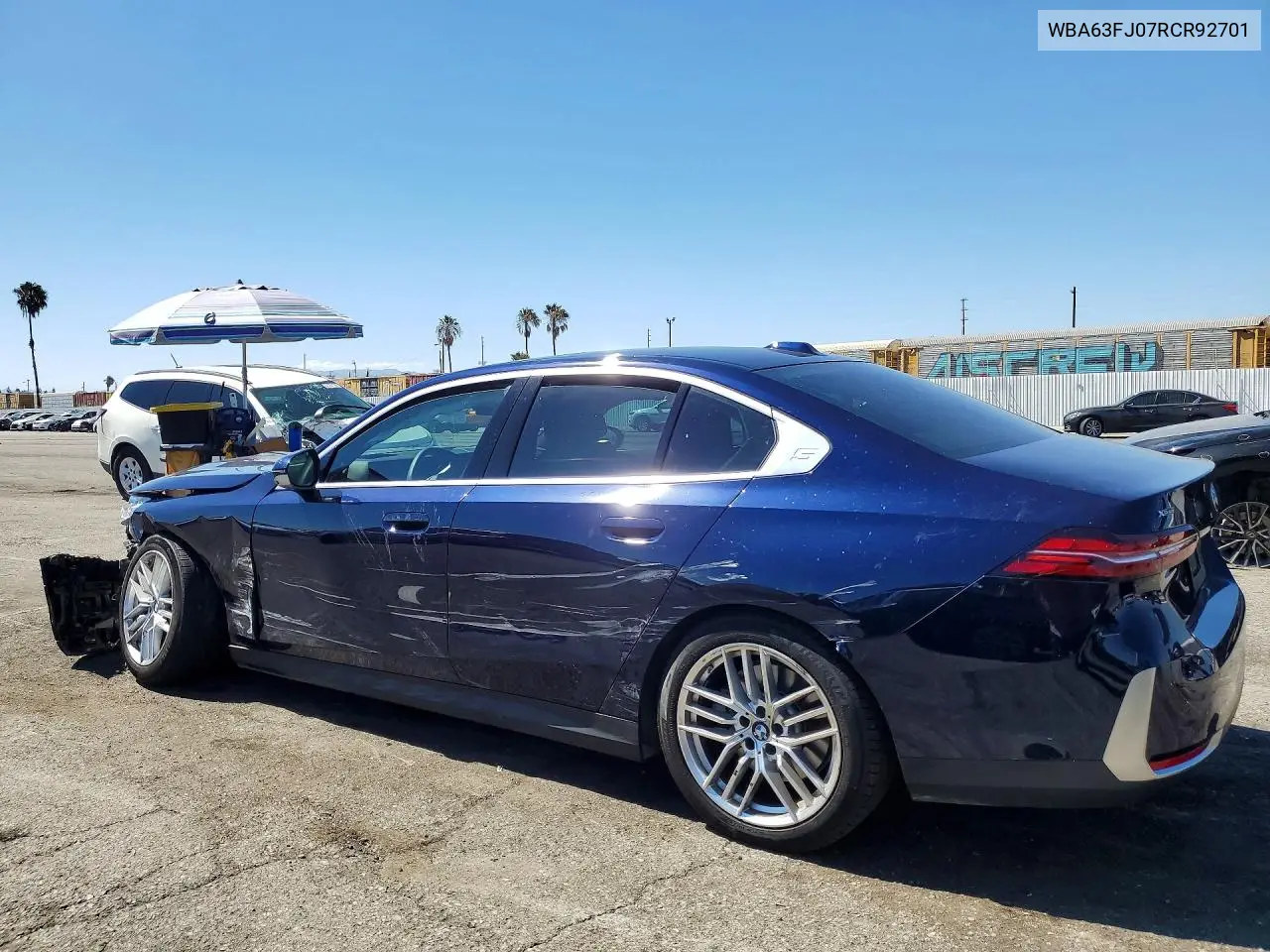 2024 BMW 540 Xi VIN: WBA63FJ07RCR92701 Lot: 61623546