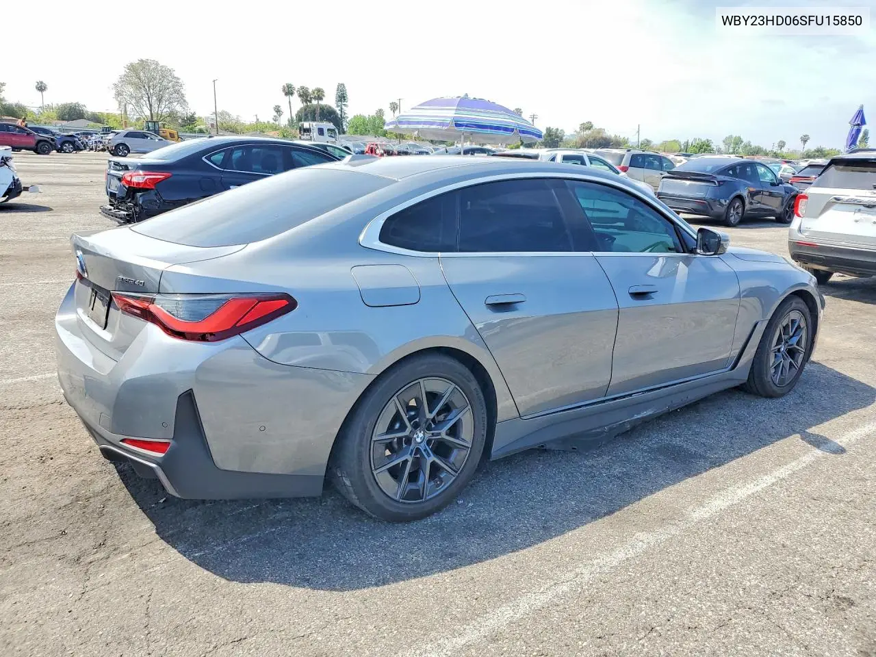 2025 BMW I4 Edrive 40 VIN: WBY23HD06SFU15850 Lot: 49097856