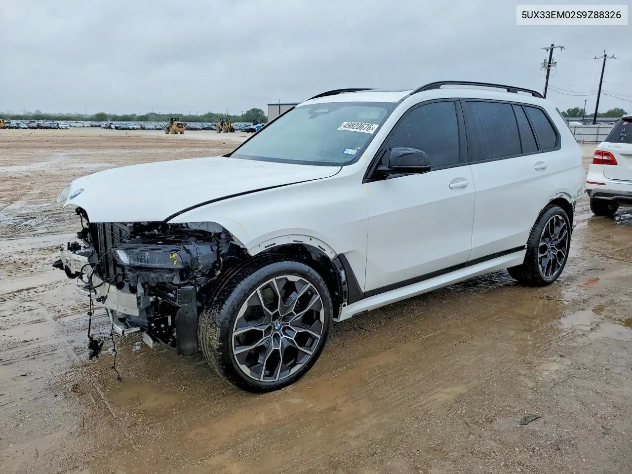 2025 BMW X7 M60I VIN: 5UX33EM02S9Z88326 Lot: 49820676