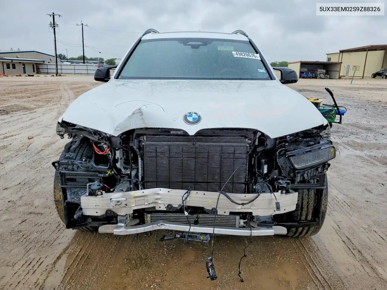 2025 BMW X7 M60I VIN: 5UX33EM02S9Z88326 Lot: 49820676