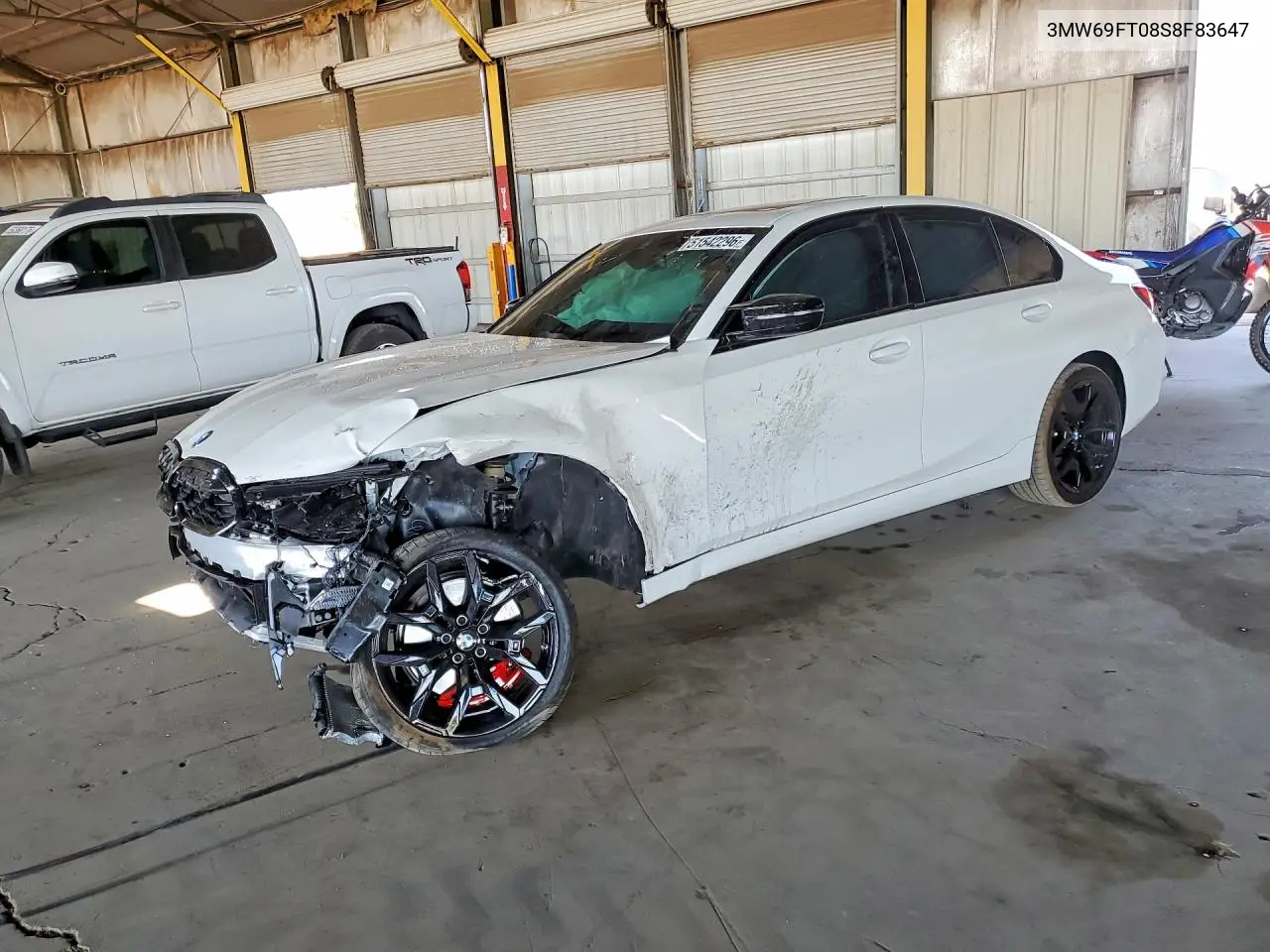 2025 BMW M340Xi VIN: 3MW69FT08S8F83647 Lot: 51542296