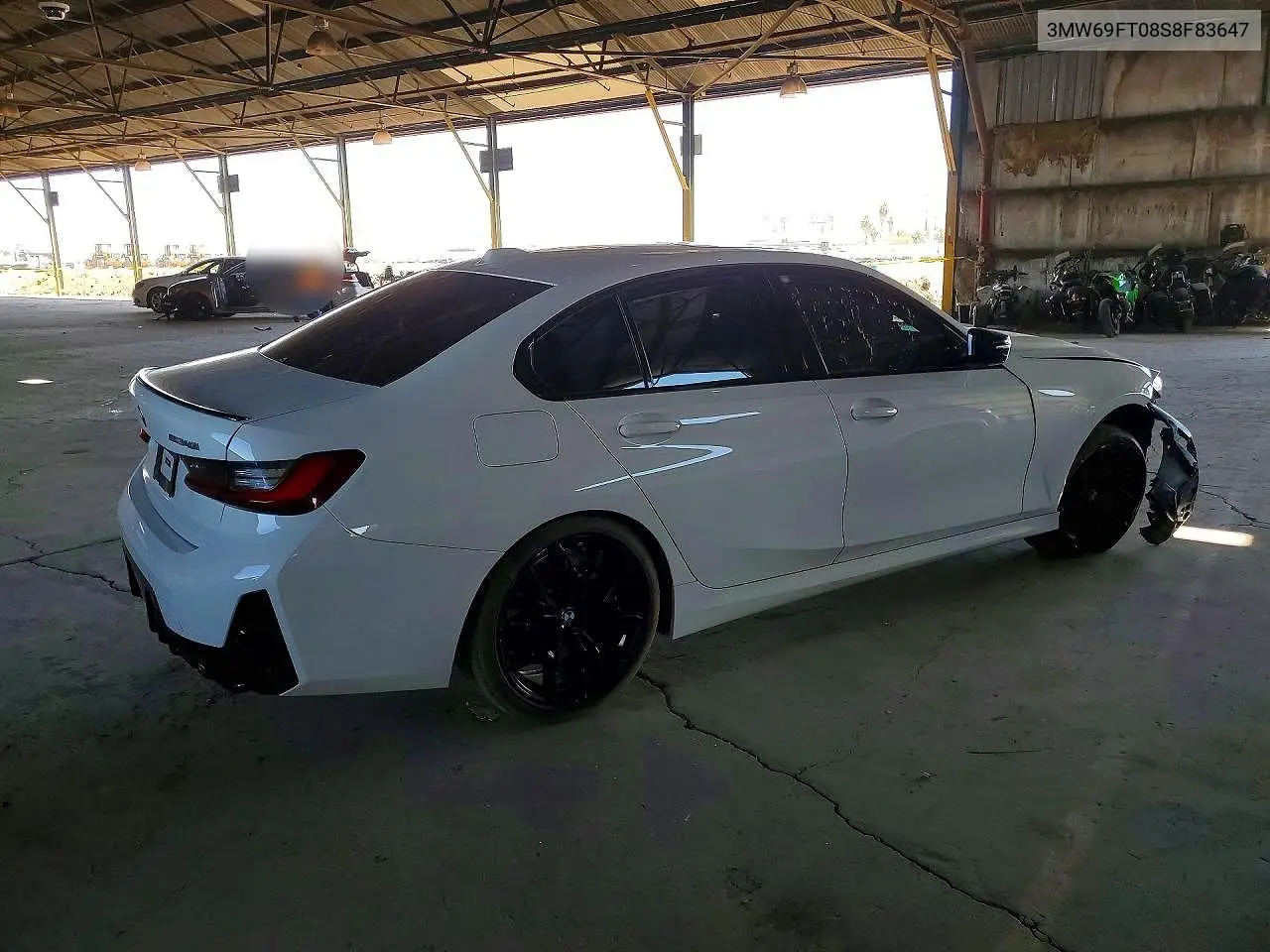 2025 BMW M340Xi VIN: 3MW69FT08S8F83647 Lot: 51542296